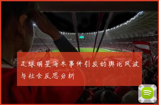 足球明星海冬事件引发的舆论风波与社会反思分析